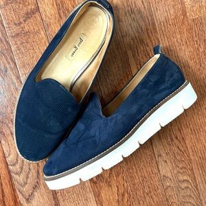 Paul Green Suede Slip On Loafers